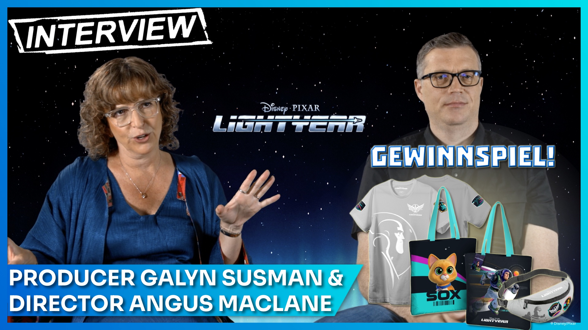 Lightyear Interview Angus MacLane Galyn Susman mit Gewinnspiel