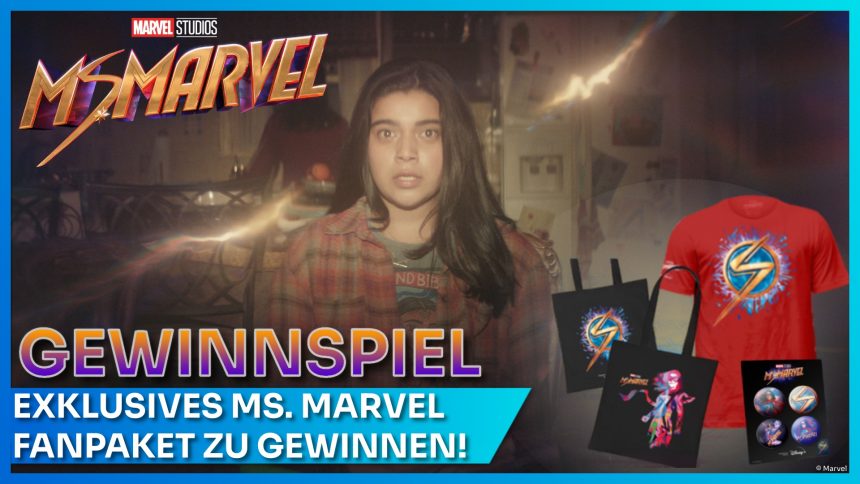 Verlosung: Exklusives Ms. Marvel Fanpaket zur Disney+ Serie zu gewinnen!