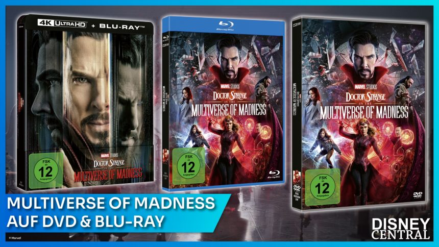 Marvels DOCTOR STRANGE IN THE MULTIVERSE OF MADNESS jetzt auf DVD und Blu-ray vorbestellen!