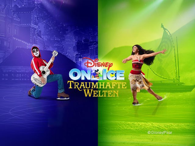 Disney Shows: Musicals, Konzerte und Orchester 10 Disney on Ice Traumhafte Welten