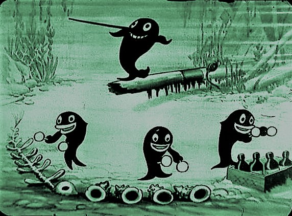 FROLICKING FISH: Unter Wasser lässt’s sich gut Stepptanzen – Silly Symphonies 4 Szene aus Disneys Frolicking Fish