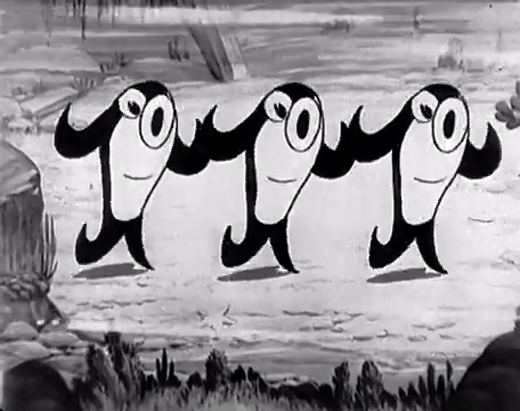 FROLICKING FISH: Unter Wasser lässt’s sich gut Stepptanzen – Silly Symphonies 5 Soft Shoe Dance
