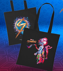 Verlosung: Exklusives Ms. Marvel Fanpaket zur Disney+ Serie zu gewinnen! 4 Ms. Marvel tote bag