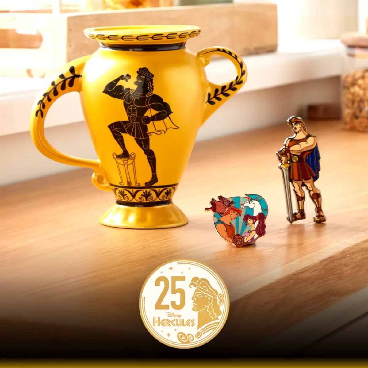 Jubiläums-Merchandise jetzt bei shopDisney: 30 Jahre Disneyland Paris, 25 Hercules, 50 Jahre Main Street Electrical Parade und 50 Jahre Walt Disney World 6 25 Jahre Hercules - Merchandise jetzt online shoppen