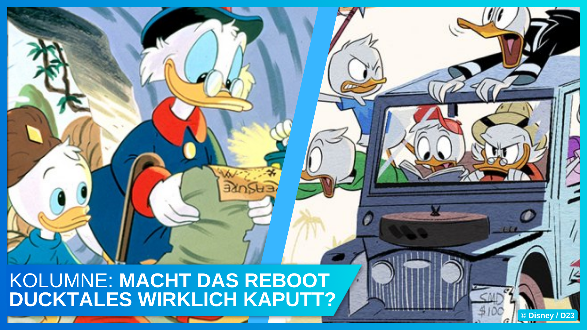 Original DuckTales vs Reboot