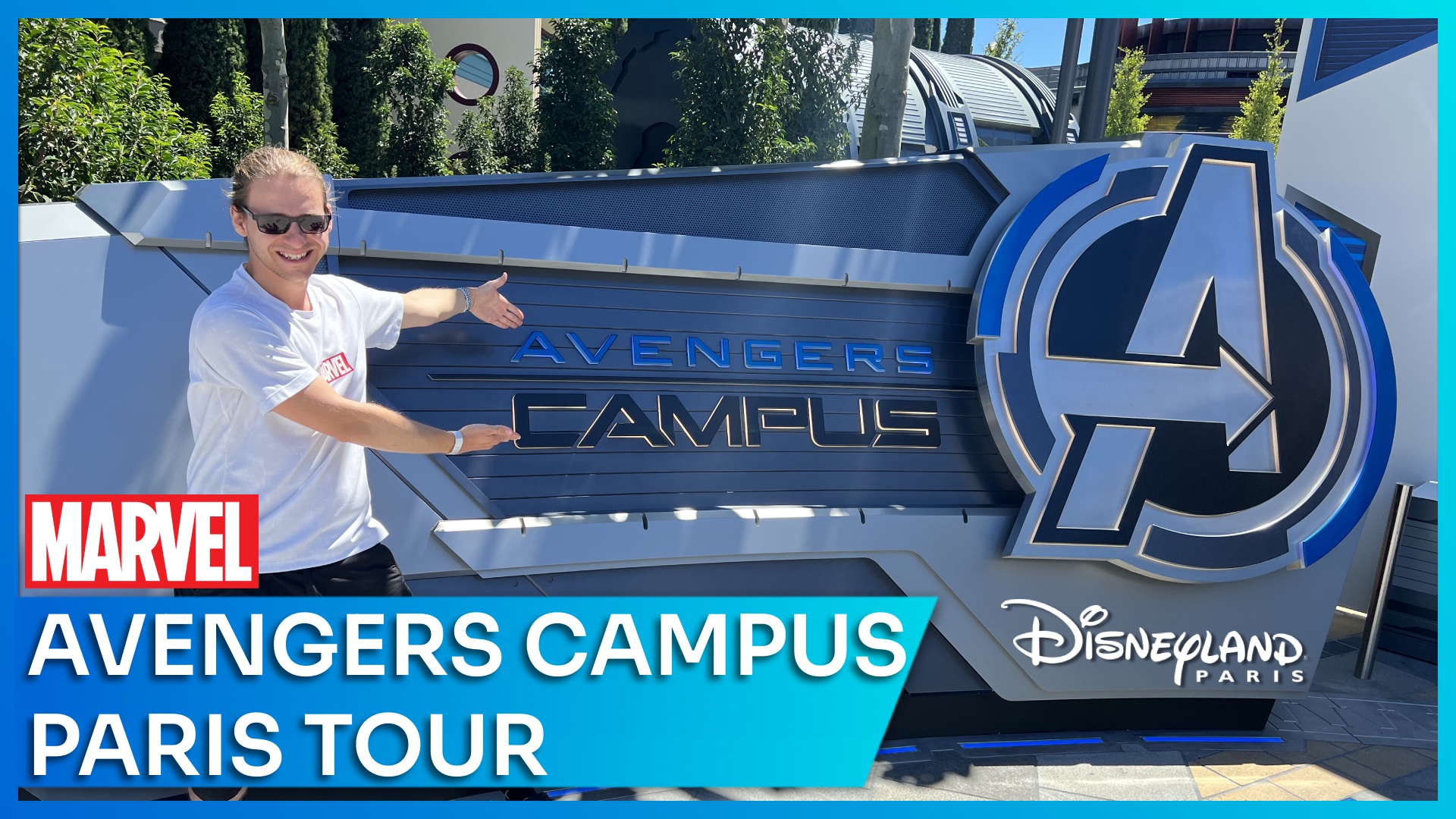 Marvel Avengers Campus Tour in Disneyland Paris