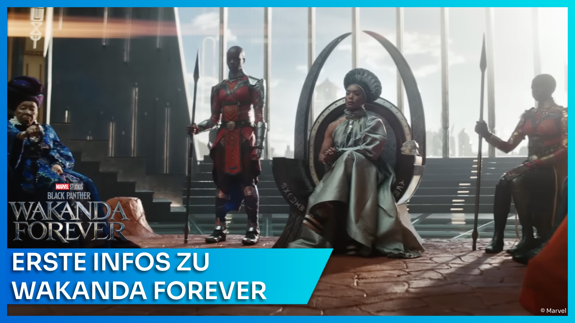Trailer zum neuen Marvel-Kinofilm Black Panther: Wakanda Forever ab November 2022