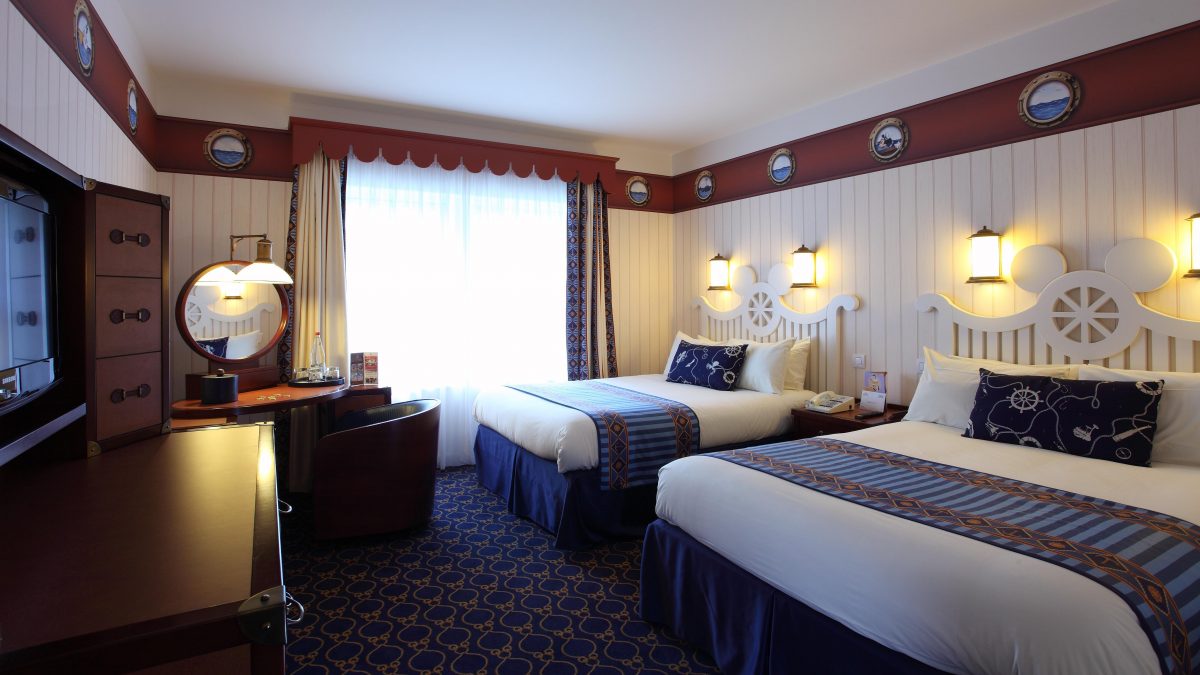 Newport Bay Club Hotelzimmer in Disneyland Paris