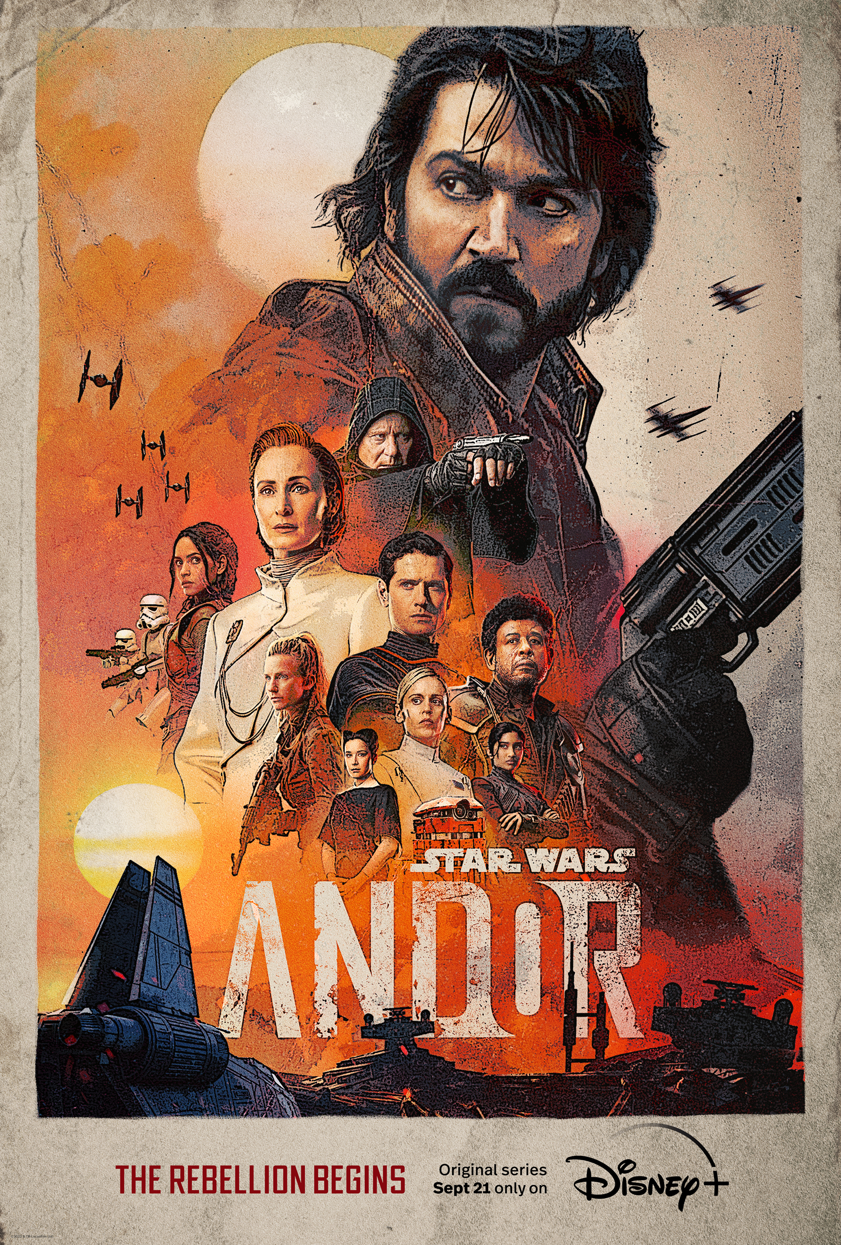 ANDOR: Die neue Star Wars Serie ab 21. September auf Disney+ 3 Star Wars Andor Teaser Poster