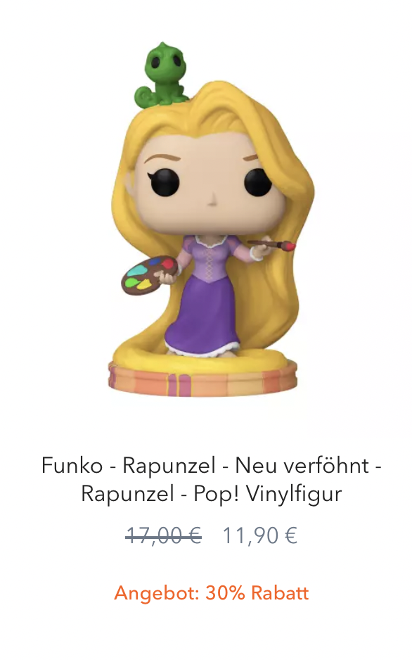 Rapunzel Funko Pop Figur