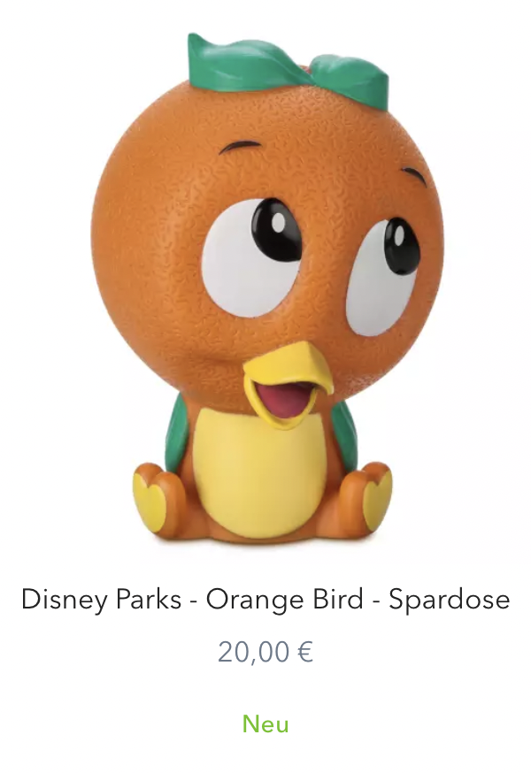Disneyland Orange Bird Spardose