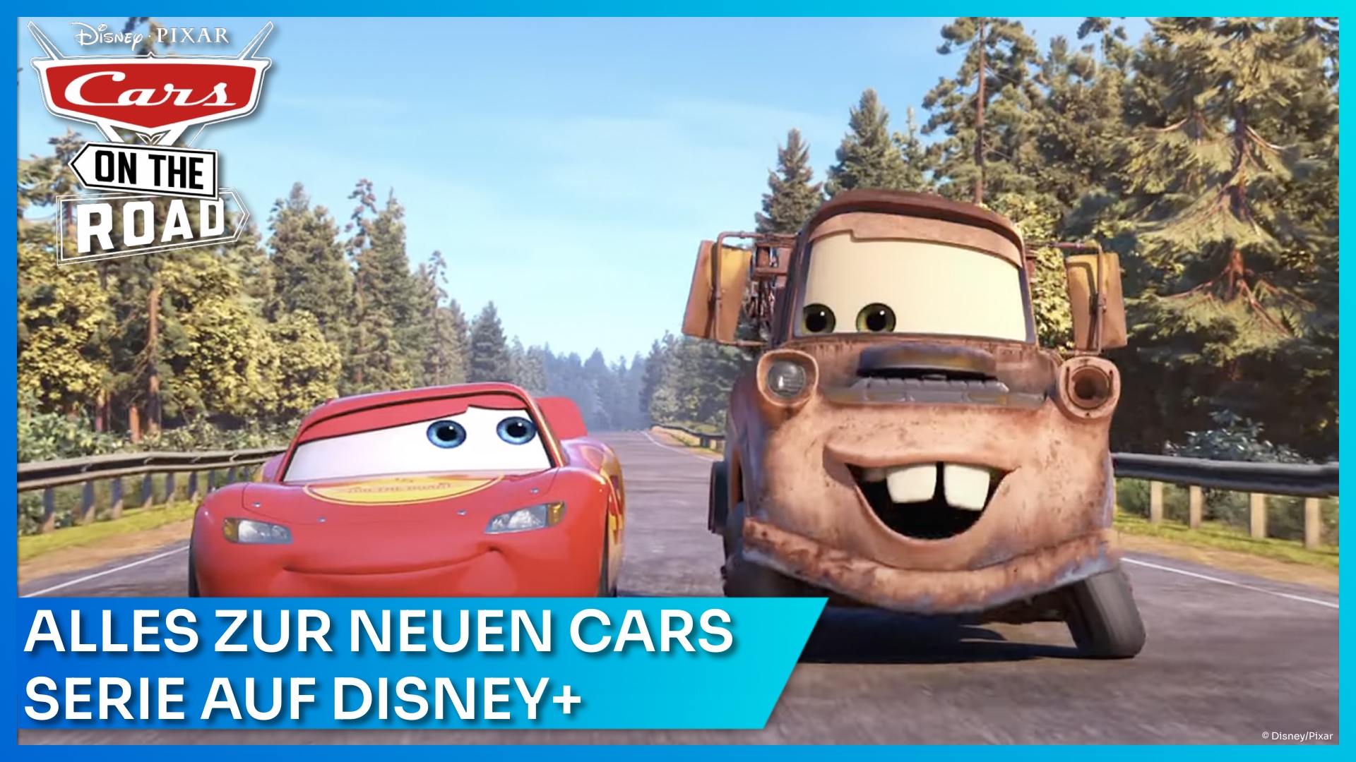 Cars on the Road am Disney+ Day am 8. September 2022 streamen