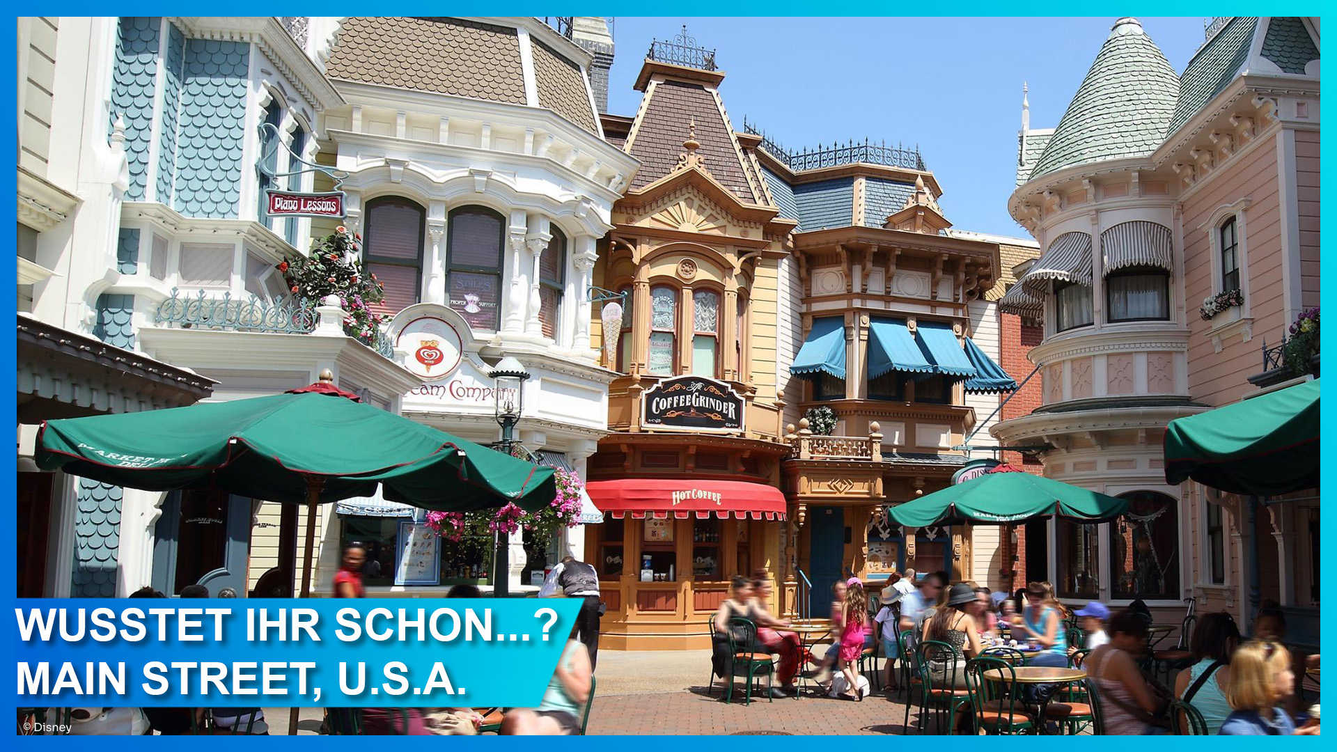 Fun Facts über die Main Street, U.S.A. im Disneyland