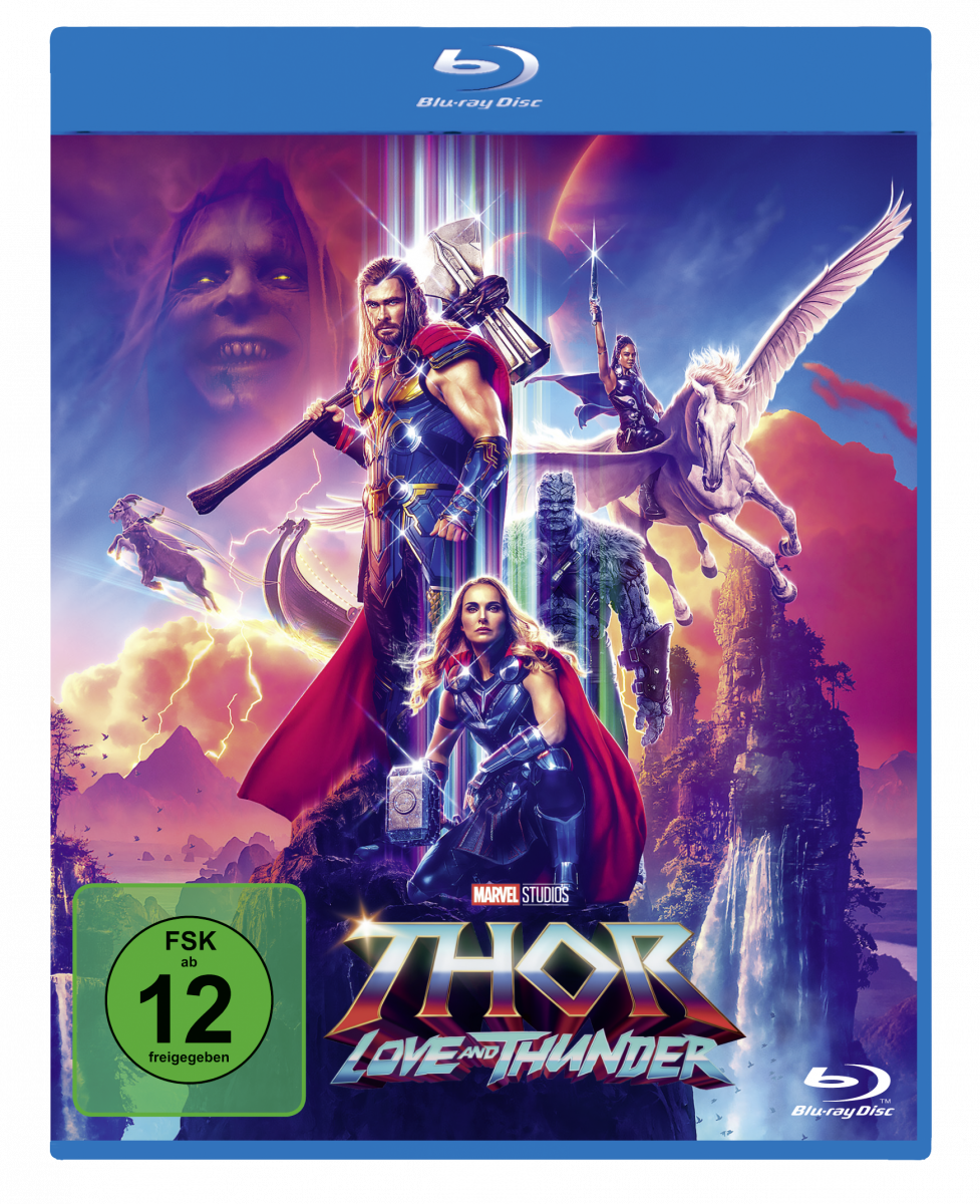 Jetzt vorbestellen: Marvels THOR: LOVE AND THUNDER ab 13. Oktober auf Blu-ray und DVD im Handel erhältlich! 9 Thor: Love and Thunder - Blu-ray