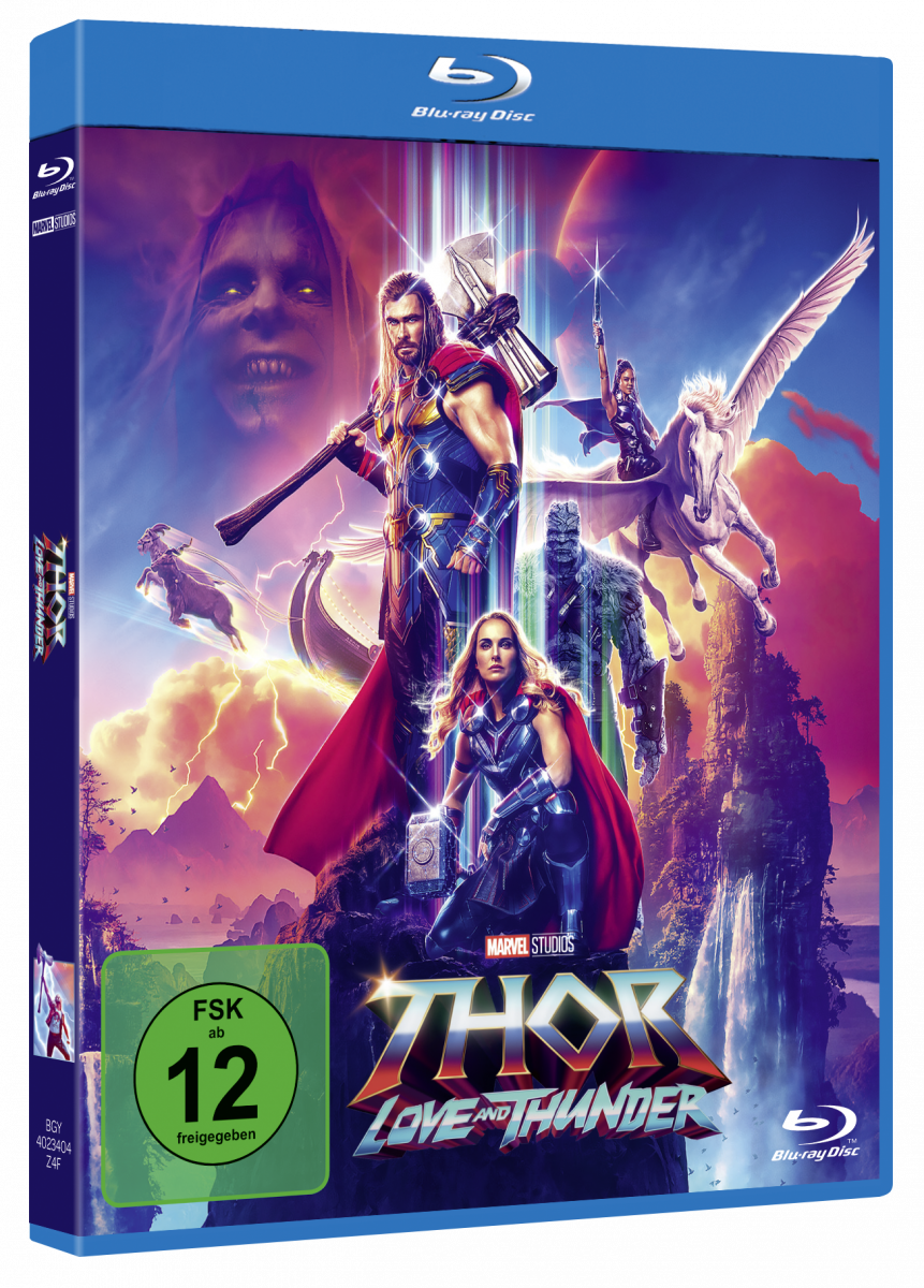 Jetzt vorbestellen: Marvels THOR: LOVE AND THUNDER ab 13. Oktober auf Blu-ray und DVD im Handel erhältlich! 10 Thor: Love and Thunder - Blu-ray