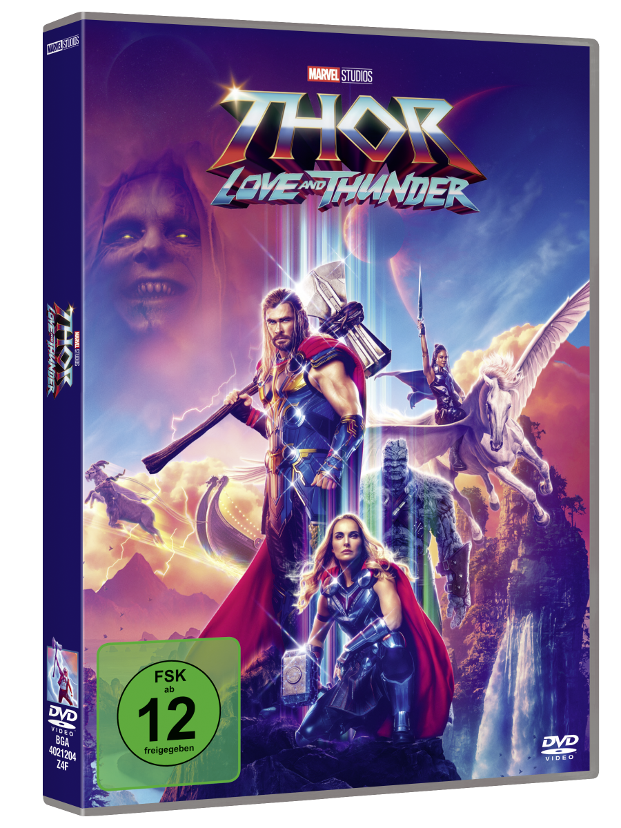 Jetzt vorbestellen: Marvels THOR: LOVE AND THUNDER ab 13. Oktober auf Blu-ray und DVD im Handel erhältlich! 12 Thor: Love and Thunder - DVD