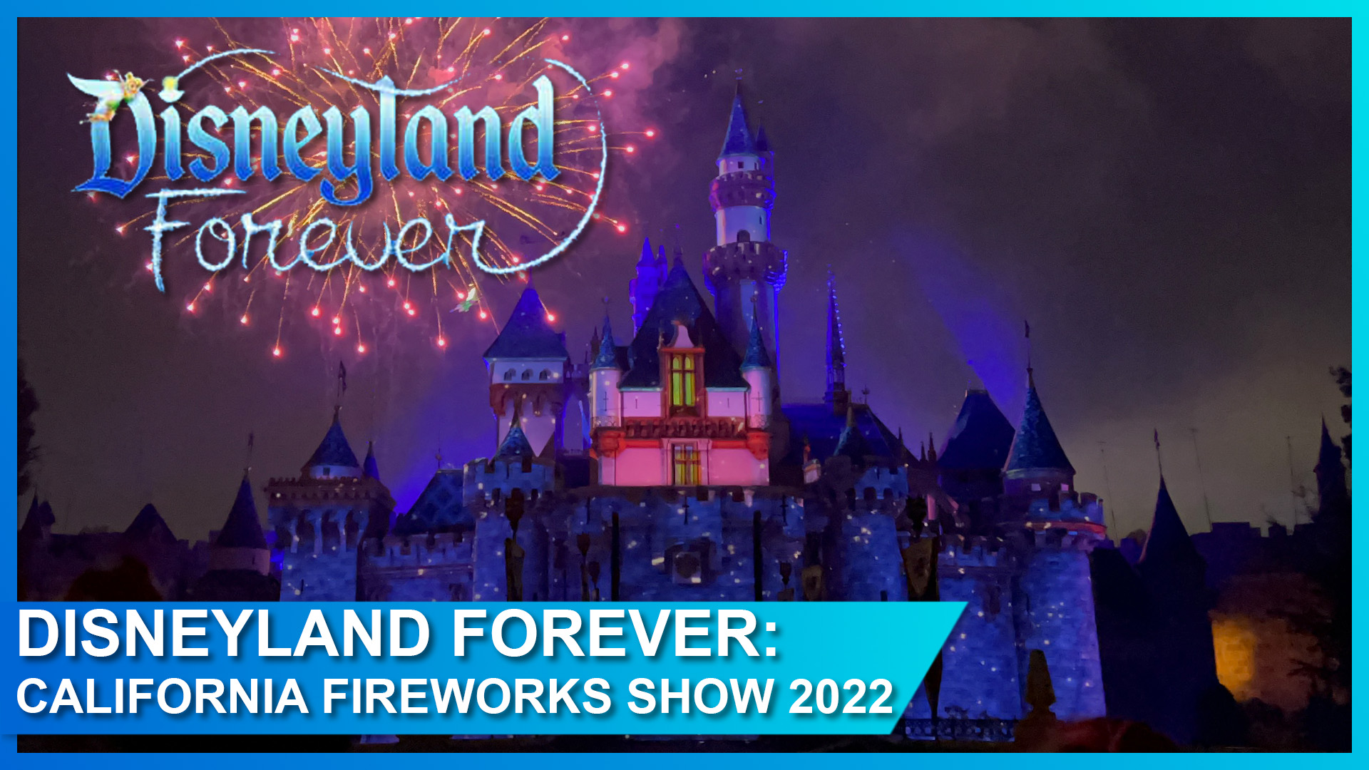 Disneyland Forever Feuerwerk-Show in Anaheim, Kalifornien