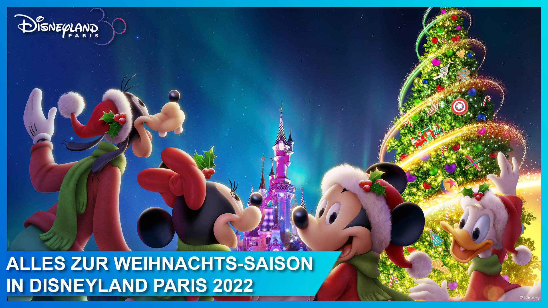 Weihnachten in Disneyland Paris 2022