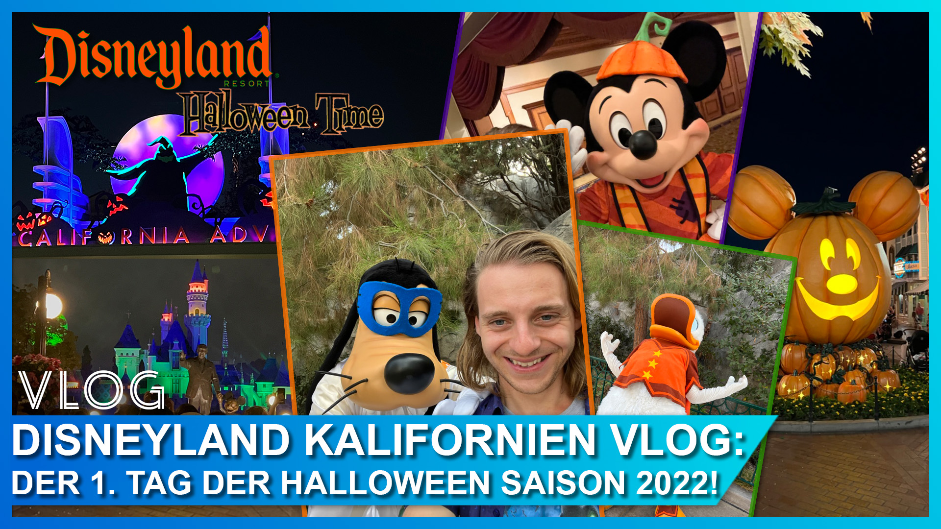 Halloween Vlog aus dem Disneyland Resort in Anaheim, Kalifornien 2022