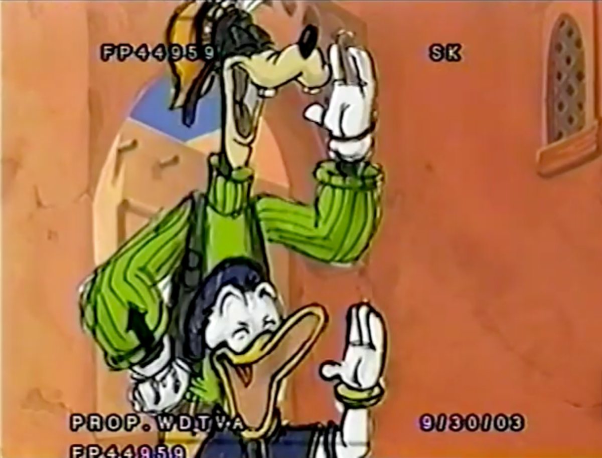 Donald Duck und Goofy in der Kingdom Hearts Pilot-Episode