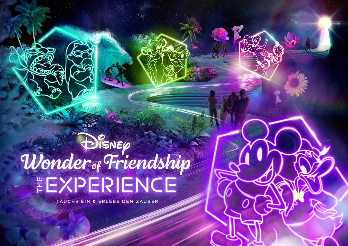 Disney Wonder of Friendship wird als interaktive experience unter anderem 2023 in Berlin zu sehen sein