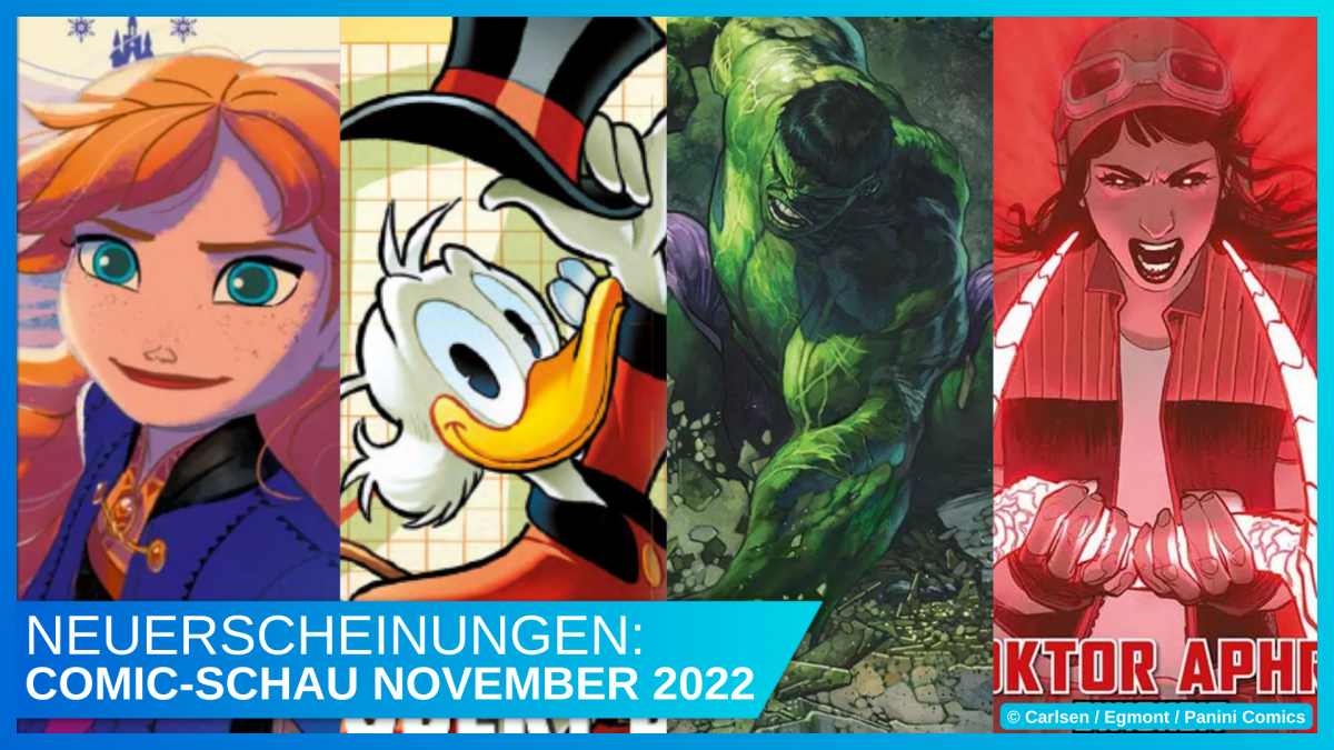 Disney Comic-Schau November 2022: Carlsen Comics veröffentlicht Disney-Comics! 43 Disney Central Beitragsbild Comic Schau 11 2022