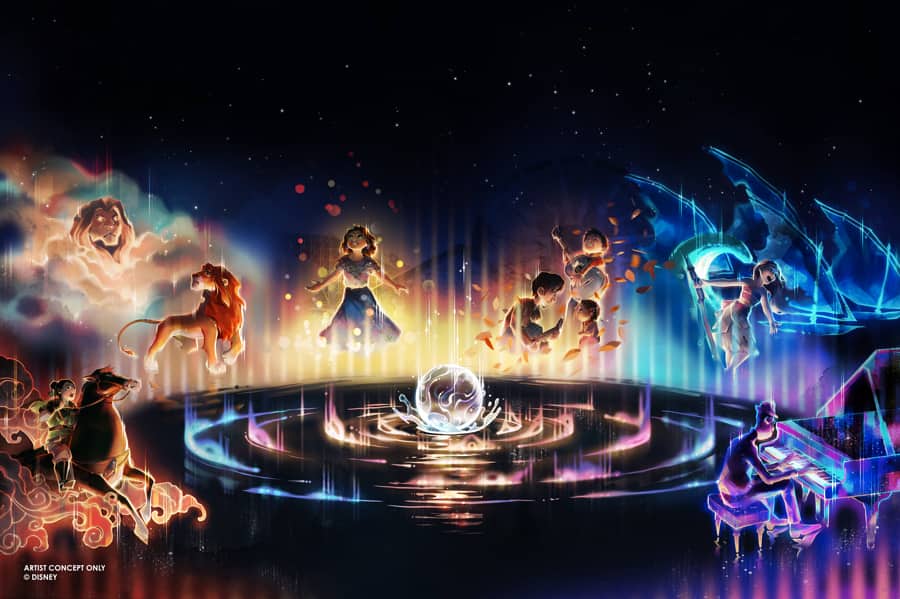 Tickets jetzt erhältlich: Disney100 – Feiert das größte Disney-Jubiläum aller Zeiten mit Konzert, Ausstellung und magischen Momenten in Deutschland und Europa! 11 World of Color - One at Disney California Adventure
