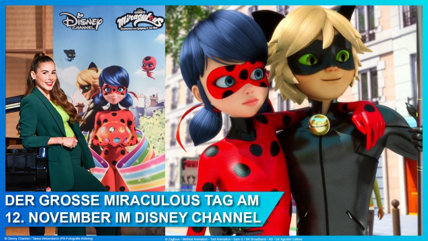 Gewinnspiel zum MIRACULOUS TAG und Staffelstart am 12. November im Disney Channel – Gewinnt von Sarah Engels signiertes Fanpaket!