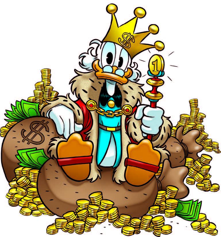 75 Jahre Dagobert Duck: Alles über die Geschichte und das Jubiläum der reichsten Ente der Welt 6 Dagobert Duck heißt im Original Scrooge McDuck