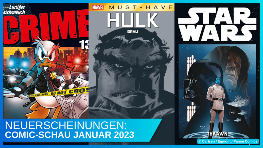Disney Comic-Schau Januar 2023 und ein kleiner Ausblick auf 2023