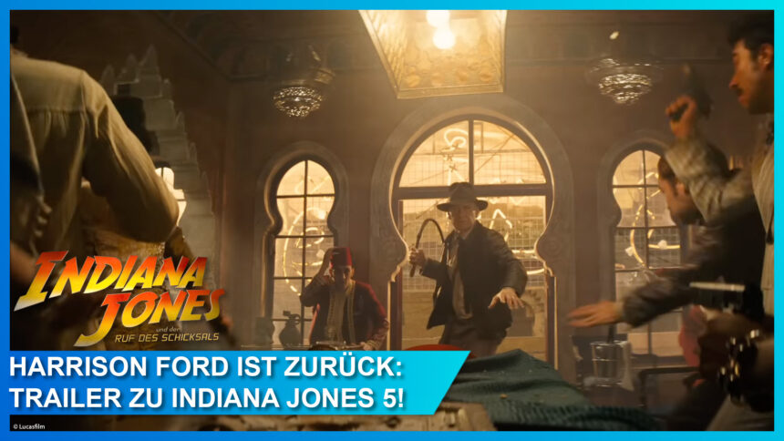 Brandneuer Trailer zu INDIANA JONES UND DAS RAD DES SCHICKSALS