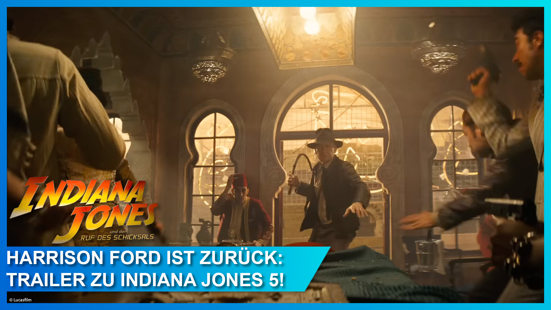 Indiana Jones und der Ruf des Schicksals Trailer