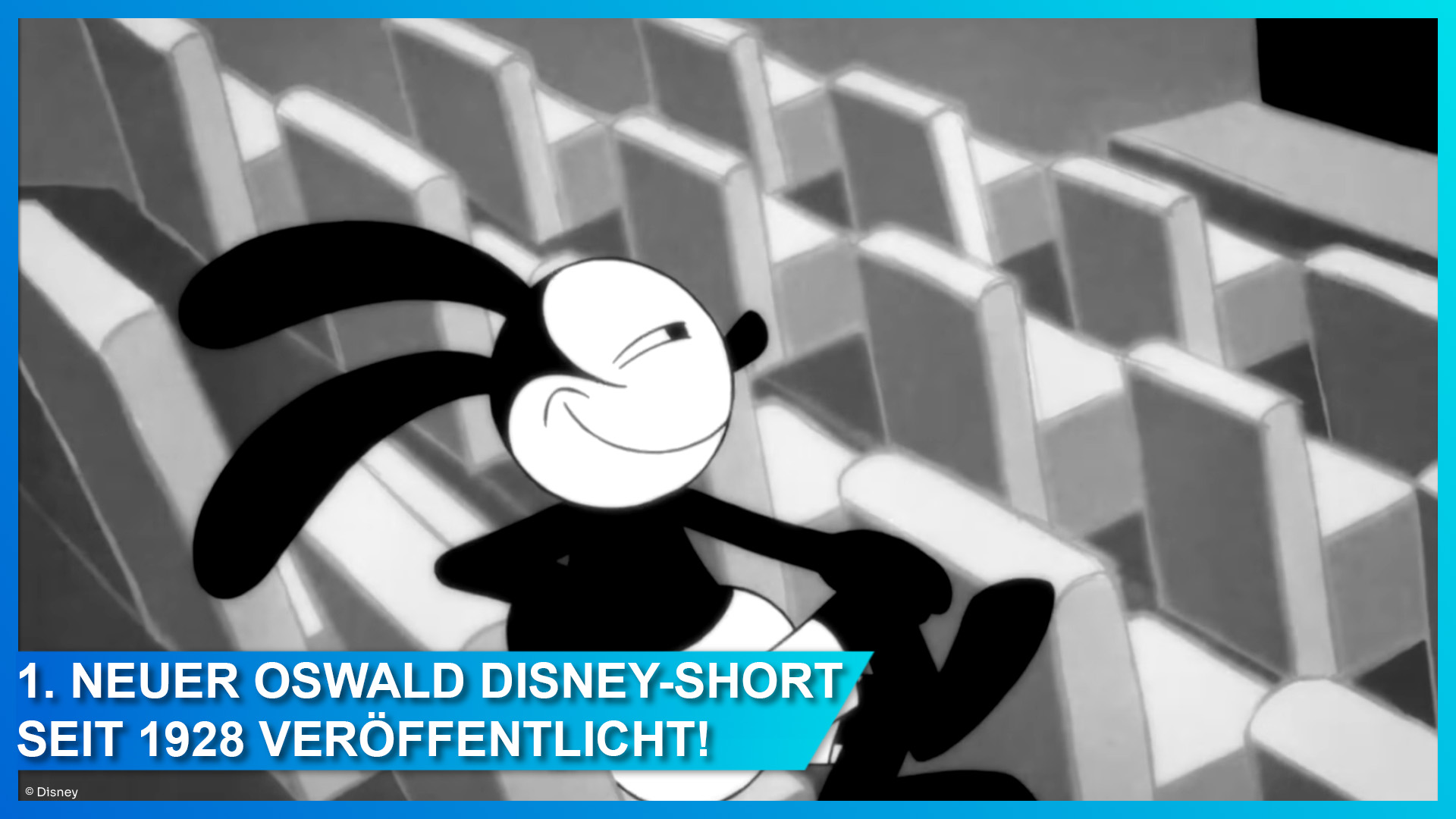 Oswald der lustige Hase hat seinen ersten Disney-Solo-Kurzfilm seit 1928 bekommen!