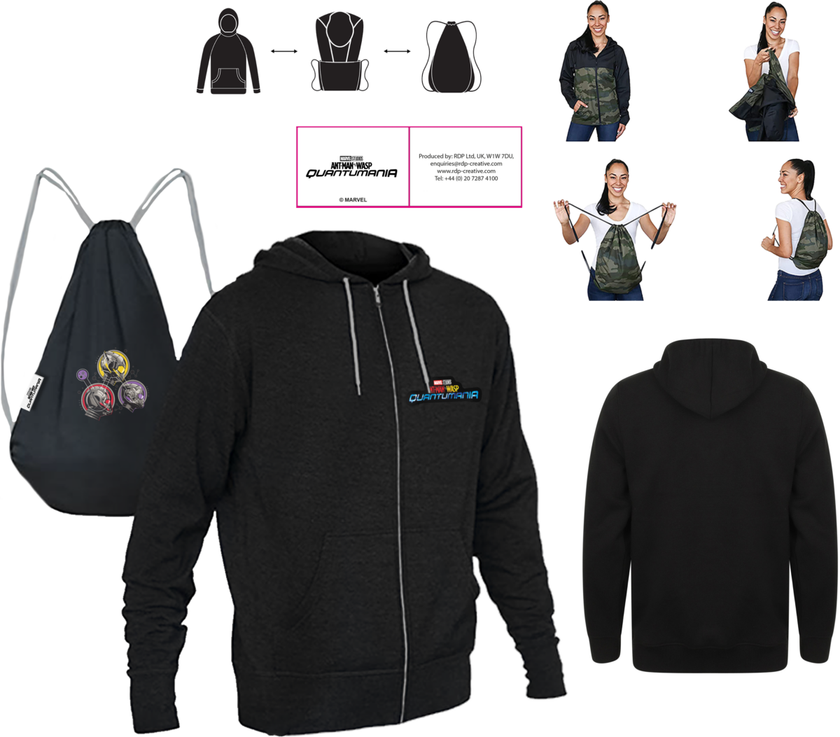 “Okay, Paul Rudd, you’re up!” – Einblicke von der Ant-Man and the Wasp: Quantumania Pressekonferenz + Marvel-Gewinnspiel 6 Ant-Man and the Wasp: Quantumania Hoodie / Rucksack