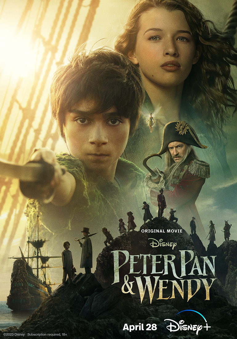 Review zu PETER PAN & WENDY: Ein Disney Klassiker wird düster, jedoch wunderschön 9 Peter Pan & Wendy Filmposter