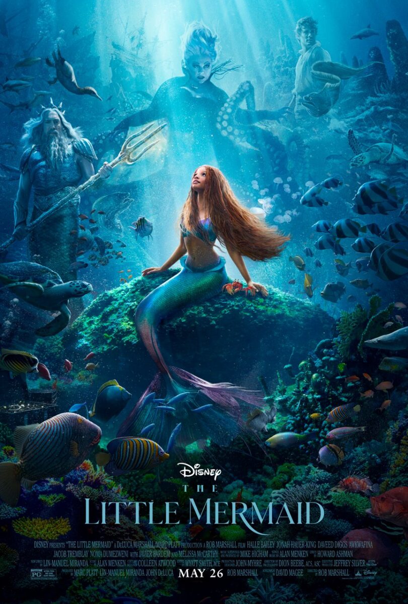 Update: Brandneuer Trailer zu ARIELLE, DIE MEERJUNGFRAU – der Live Action Film mit Halle Bailey kommt am 25. Mai 2023 ins Kino! 3 Neues Poster zum Live Action Arielle die Meerjungfrau Film