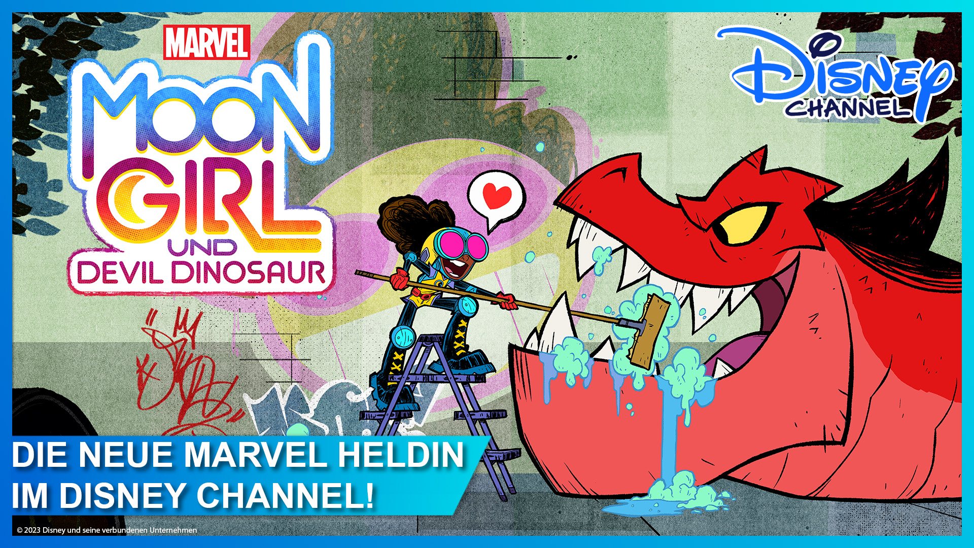 Marvel Moon Girl und Devil Dinosaur startet am 11. März 2023 im Disney Channel + Review und Gewinnspiel zum Serienstart