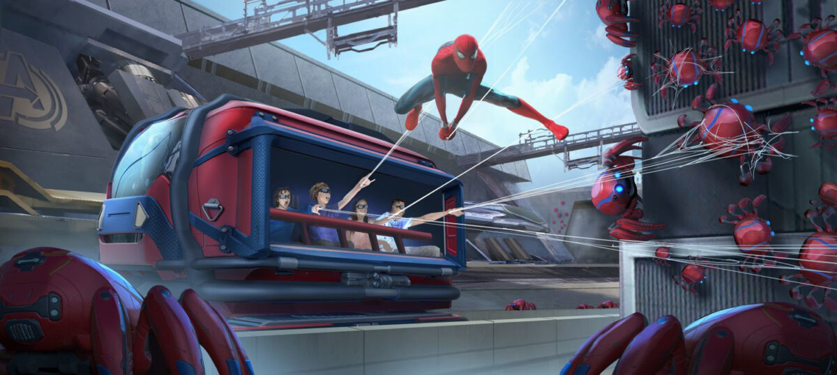 Erlebe 10 heldenhafte Momente mit deinen liebsten Marvel Superhelden im Avengers Campus in Disneyland Paris 4 Spider-Man W.E.B. Adventure: Könnt ihr den Avengers Campus retten?