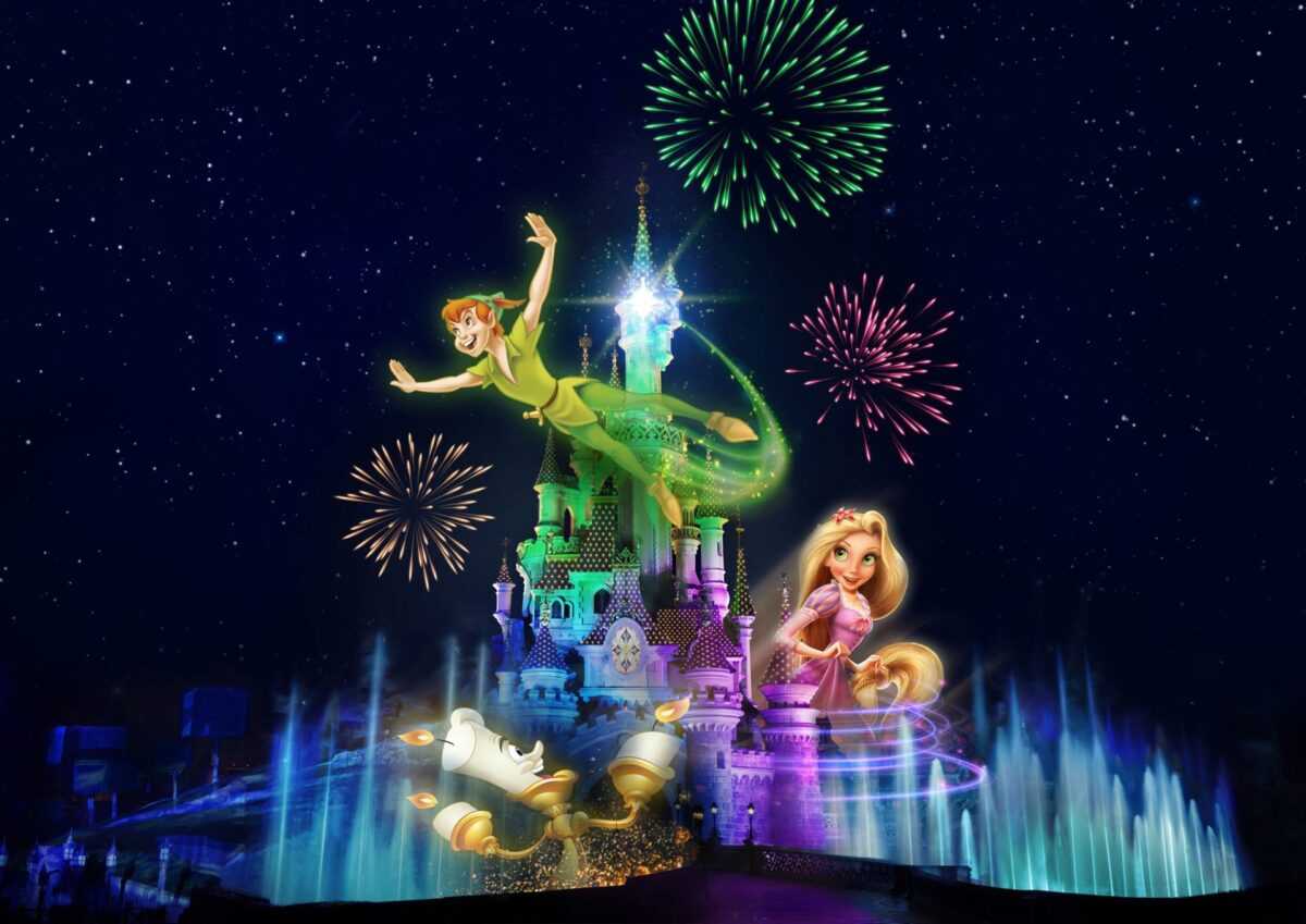 Disneyland Paris News Round-up zum 31. Geburtstag: Neue Shows, neue Bereiche und viele weitere Ankündigungen 3 Disney Dreams ist die neue Feuerwerkshow in Disneyland Paris mit Peter Pan, Rapunzel und Lumiere