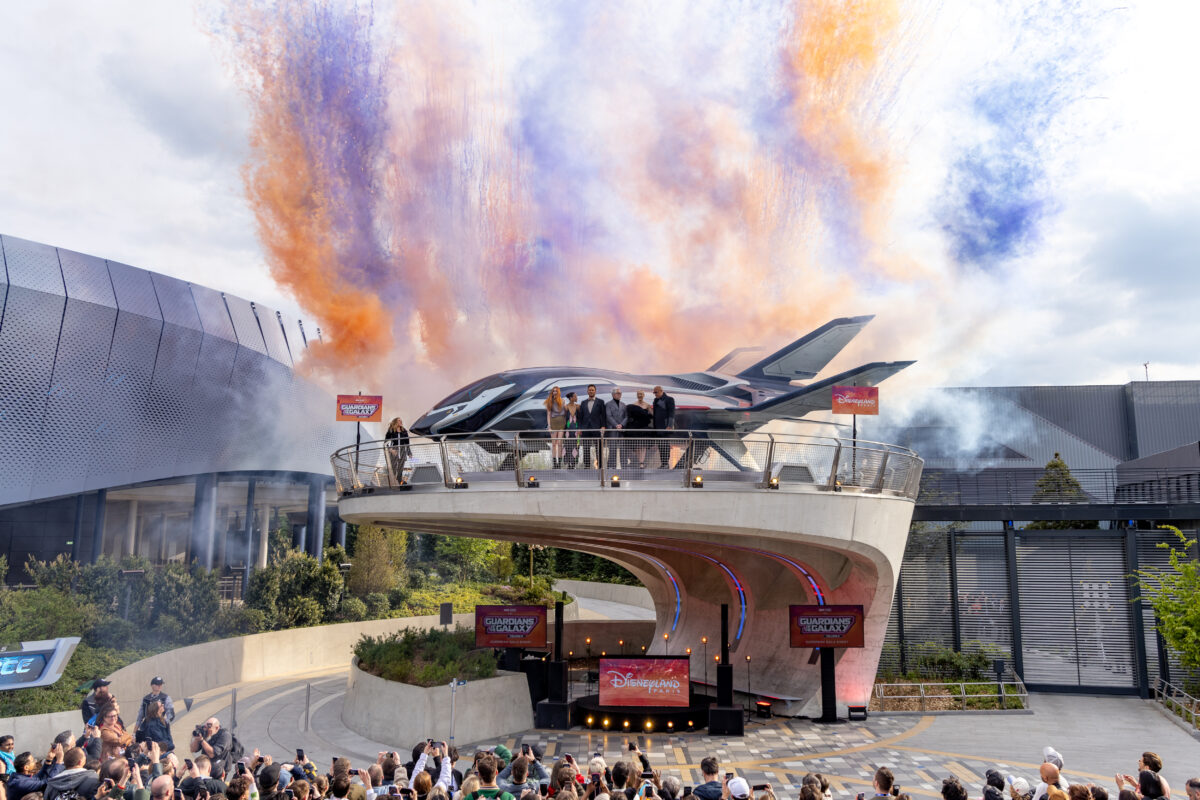 Komplettbericht von der Europapremiere und Pressekonferenz mit Review: Guardians of the Galaxy Volume 3! 5 Karen Gillan, Zoe Saldana, Chris Pratt, James Gunn, Pom Klementieff und Vin Diesel auf der europäischen Gala Premiere von Guardians of the Galaxy Volume 3 in Disneyland Paris