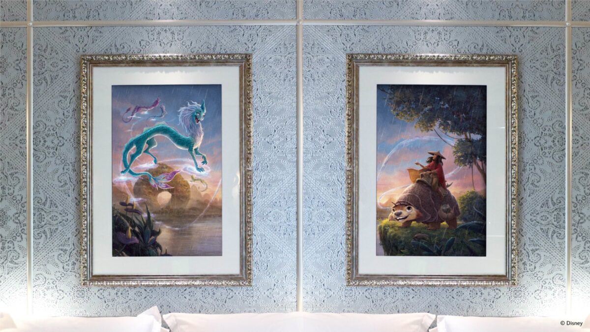 Disneyland Paris News Round-up zum 31. Geburtstag: Neue Shows, neue Bereiche und viele weitere Ankündigungen 12 Als Inspiration für das neue Disneyland Hotel Design dient u.a. "Raya und der letzte Drache"