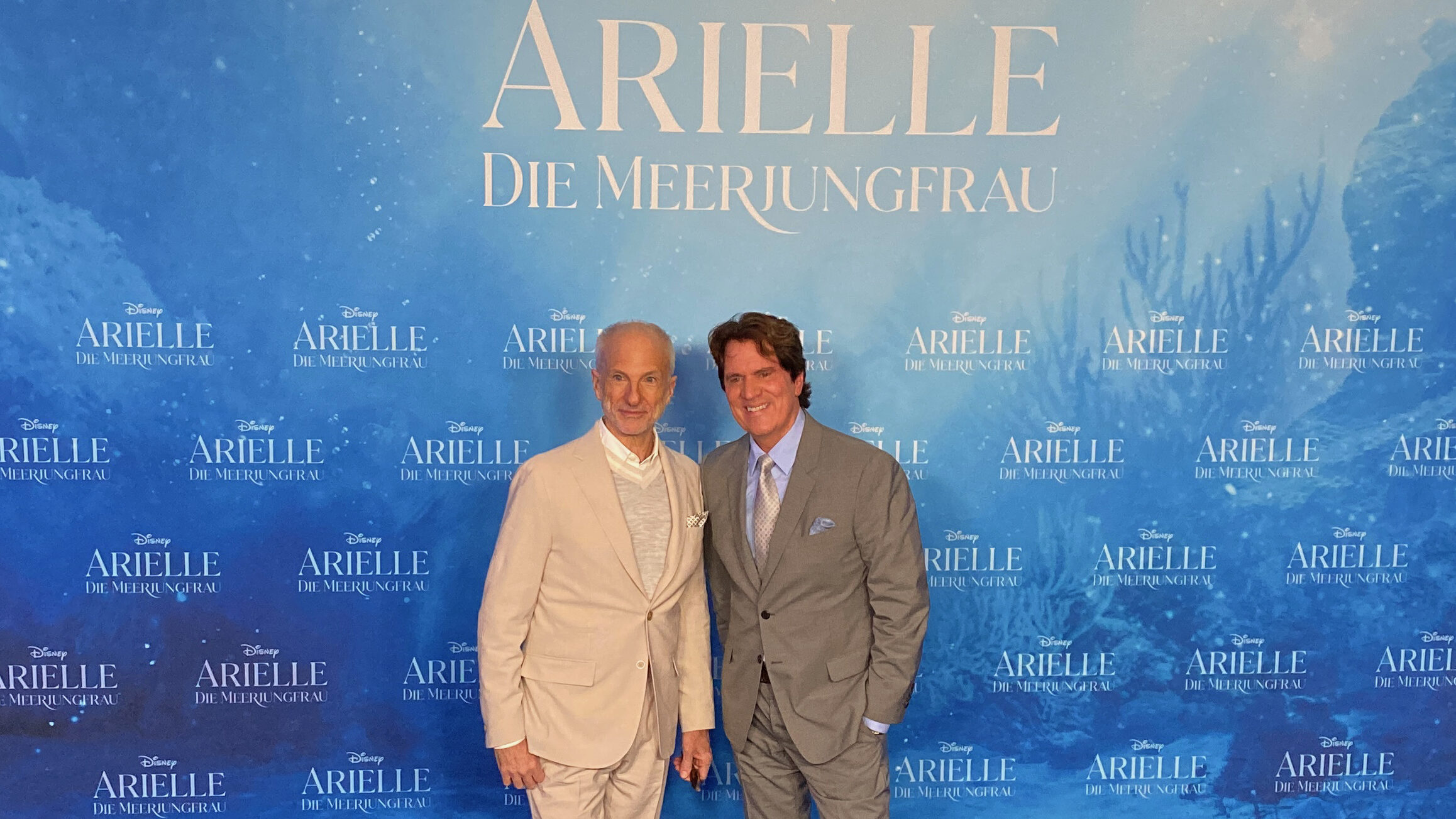 John DeLuca & Rob Marshall bei der Arielle die Meerjungfrau Deutschland-Premiere in Berlin