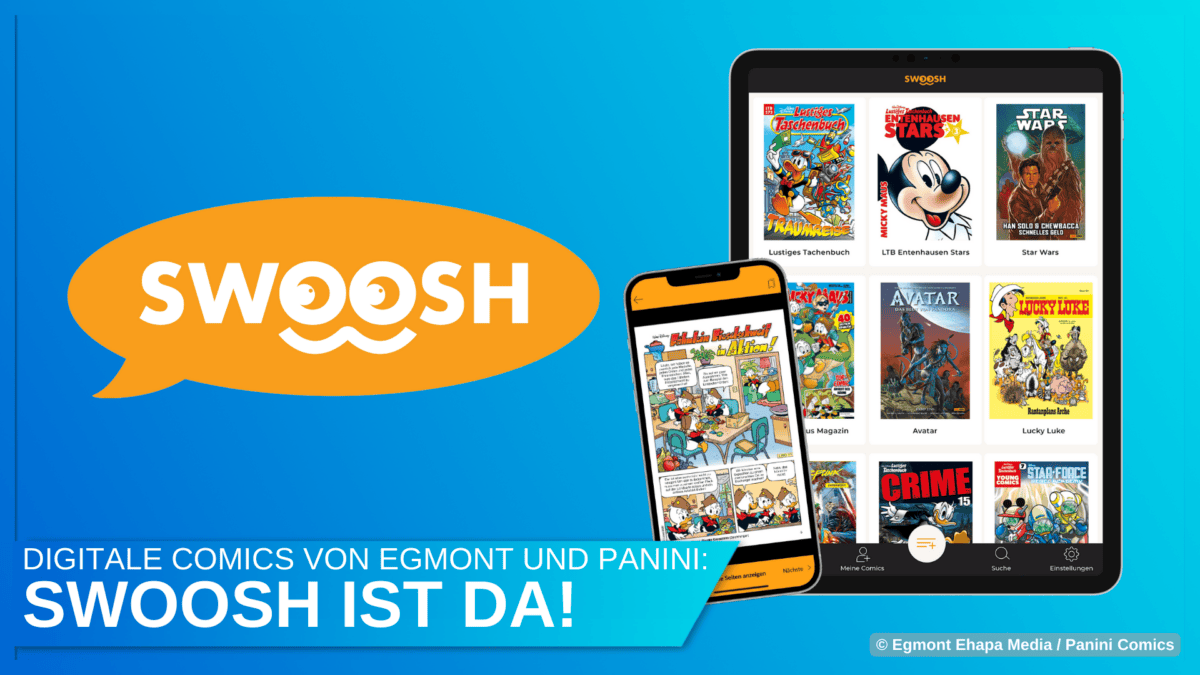 -UPDATE- Digitale Comics für die Hosentasche: Egmont Media startet SWOOSH – und Panini Comics ist dabei 22 Disney Central Beitragsbild SWOOSH