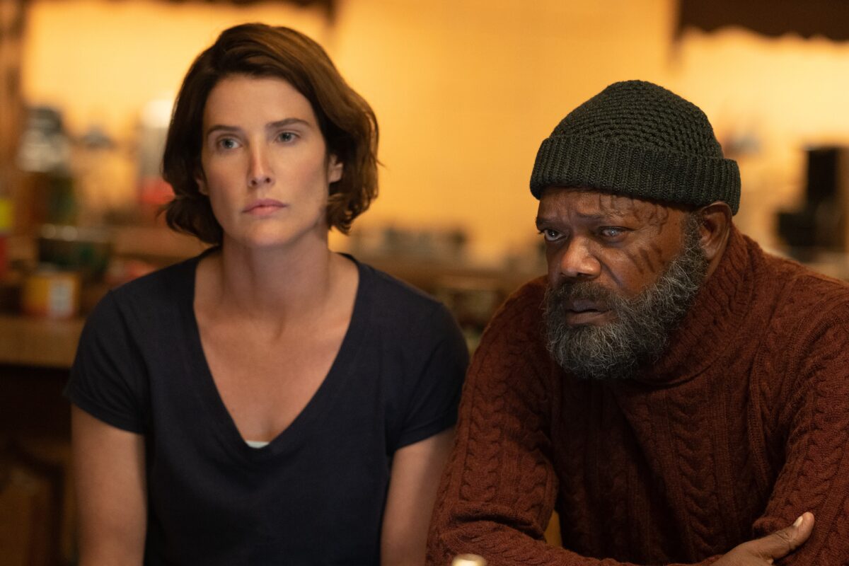 Cobie Smulders als Maria Hill und Samuel L. Jackson als Nick Fury sind die Hauptfiguren in Secret Invasion.