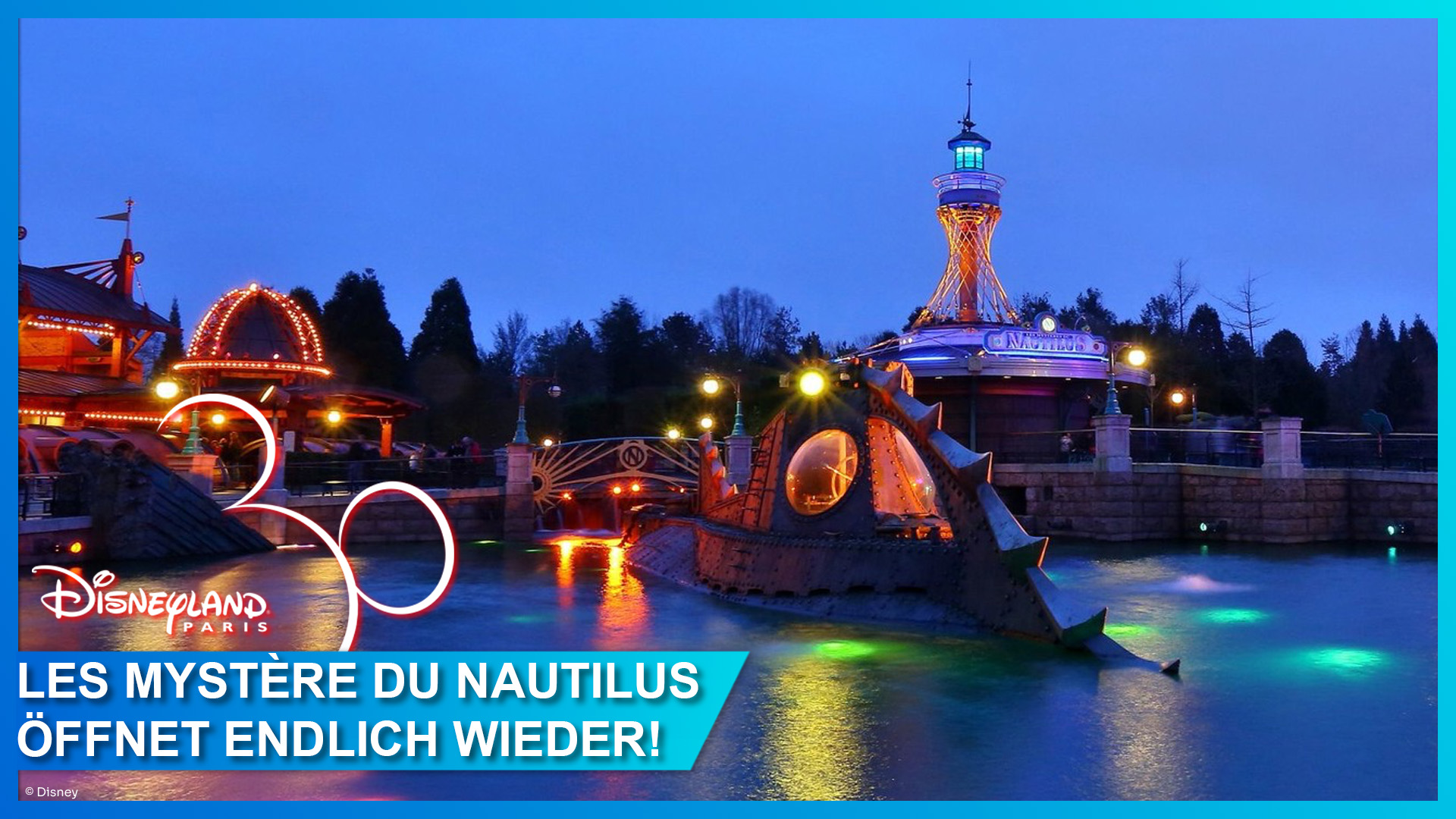 Interview mit Walt Disney Imagineering: Kapitän Nemos Nautilus sticht ab 1. Juli 2023 in Disneyland Paris wieder in See!