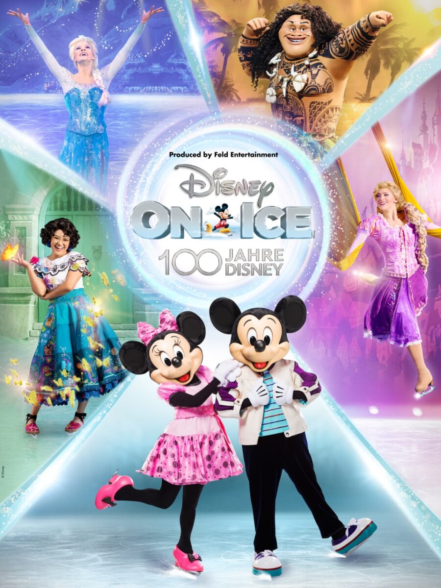 Disney on Ice Tour durch Deutschland und die Schweiz 2024: 100 Jahre Disney