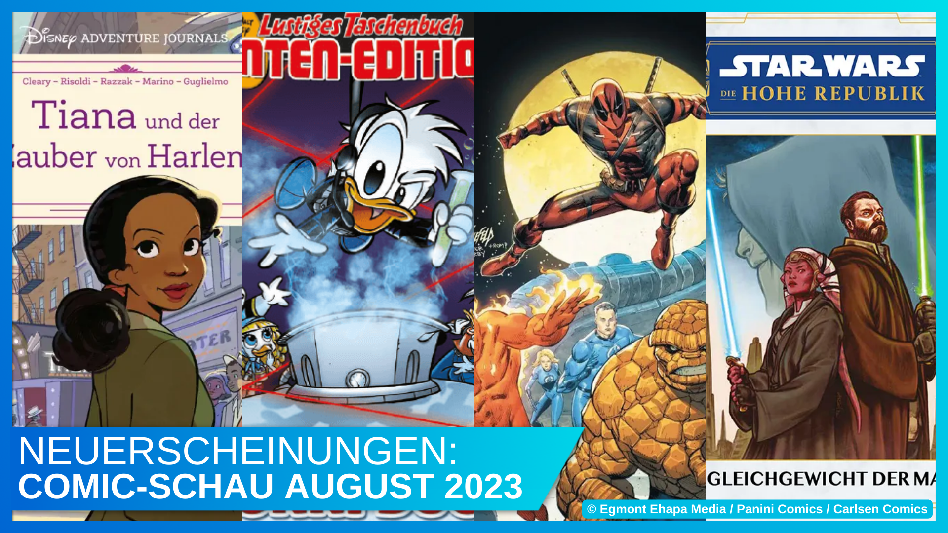 Disney Central Beitragsbild Comicschau 08 2023