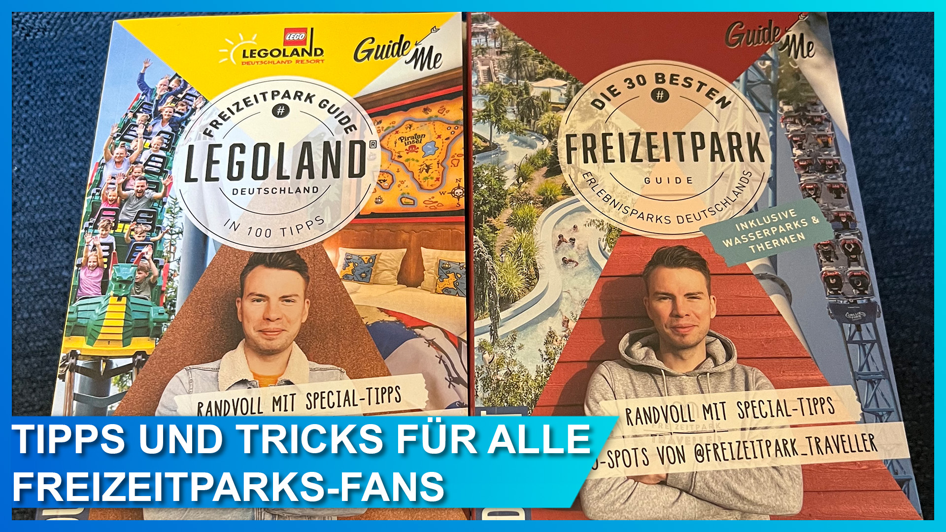 Freizeitpark Traveller Stefan hat Tipps und Tricks für Freizeitparks wie Legoland Deutschland in seinem neuen Guide Buch