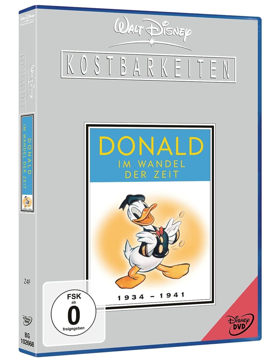 Walt Disney Kostbarkeiten – Kurzfilm-Klassiker auf DVD 8 Walt Disney Kostbarkeiten DVD-Set: Donald Duck im Wander der Zeit - Volume 1
