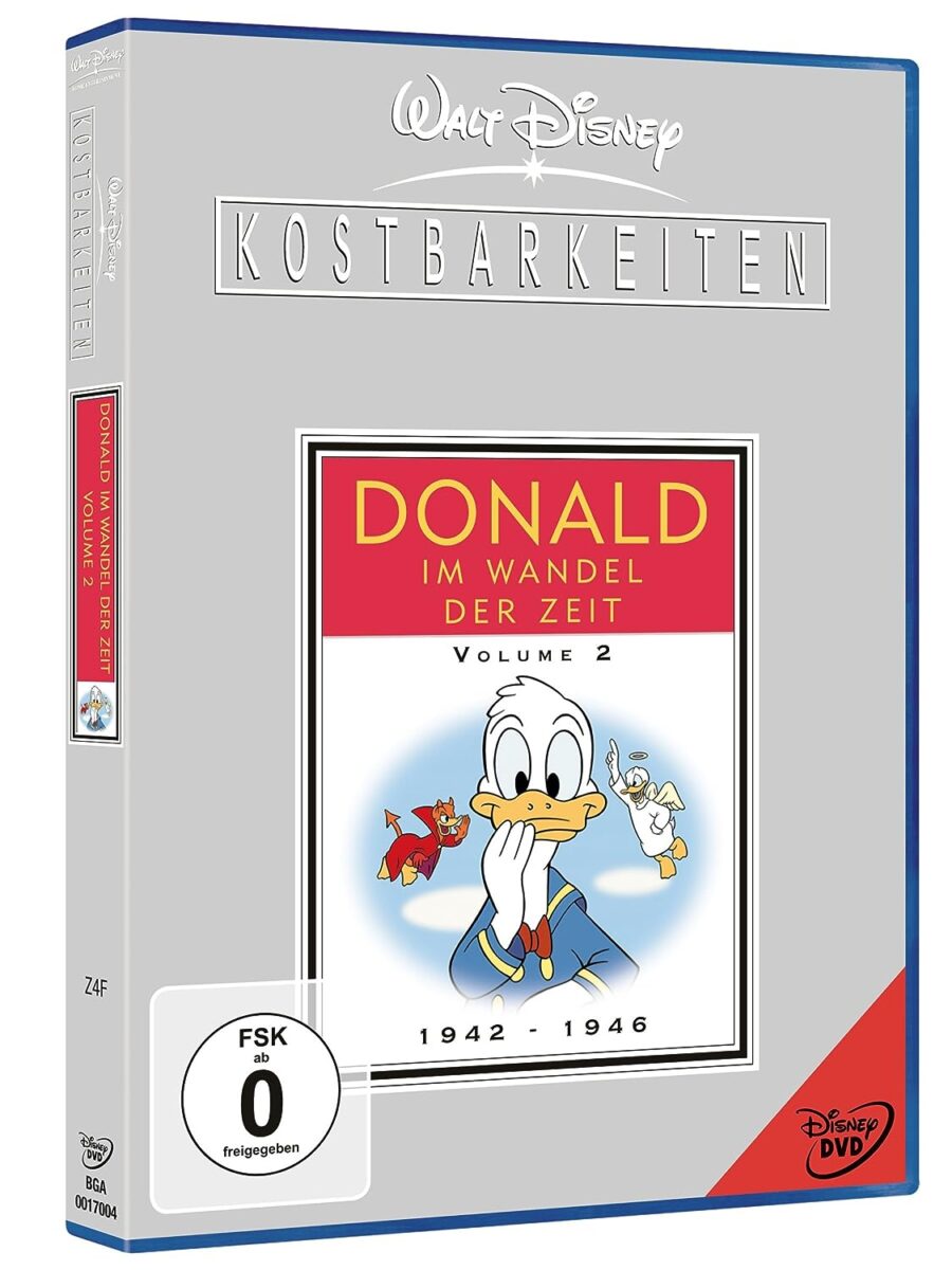 Walt Disney Kostbarkeiten – Kurzfilm-Klassiker auf DVD 9 Walt Disney Kostbarkeiten DVD-Set: Donald Duck im Wander der Zeit - Volume 2